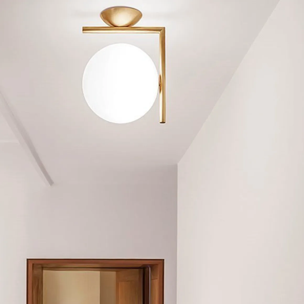 Flos IC Lights C/W1 - vegg / taklampe