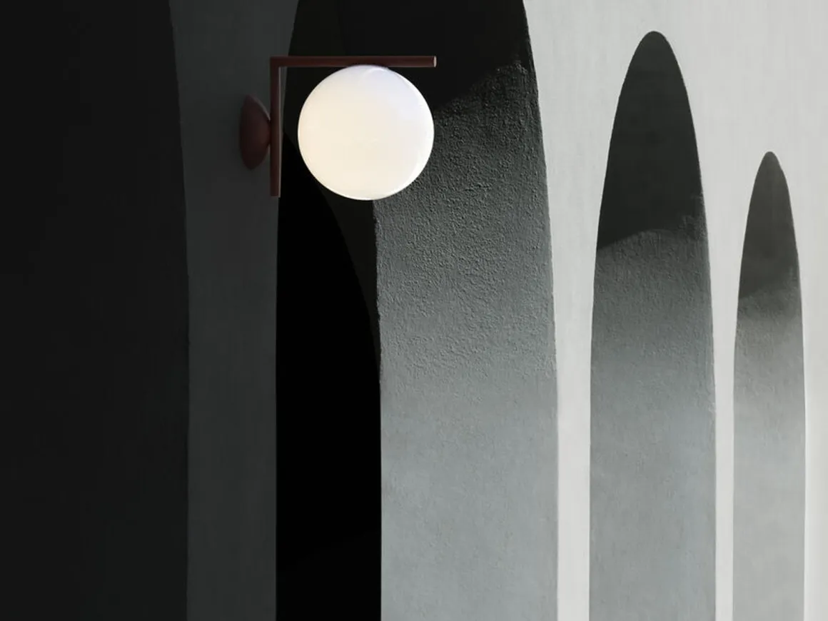 Flos IC w1 utendørs vegglampe