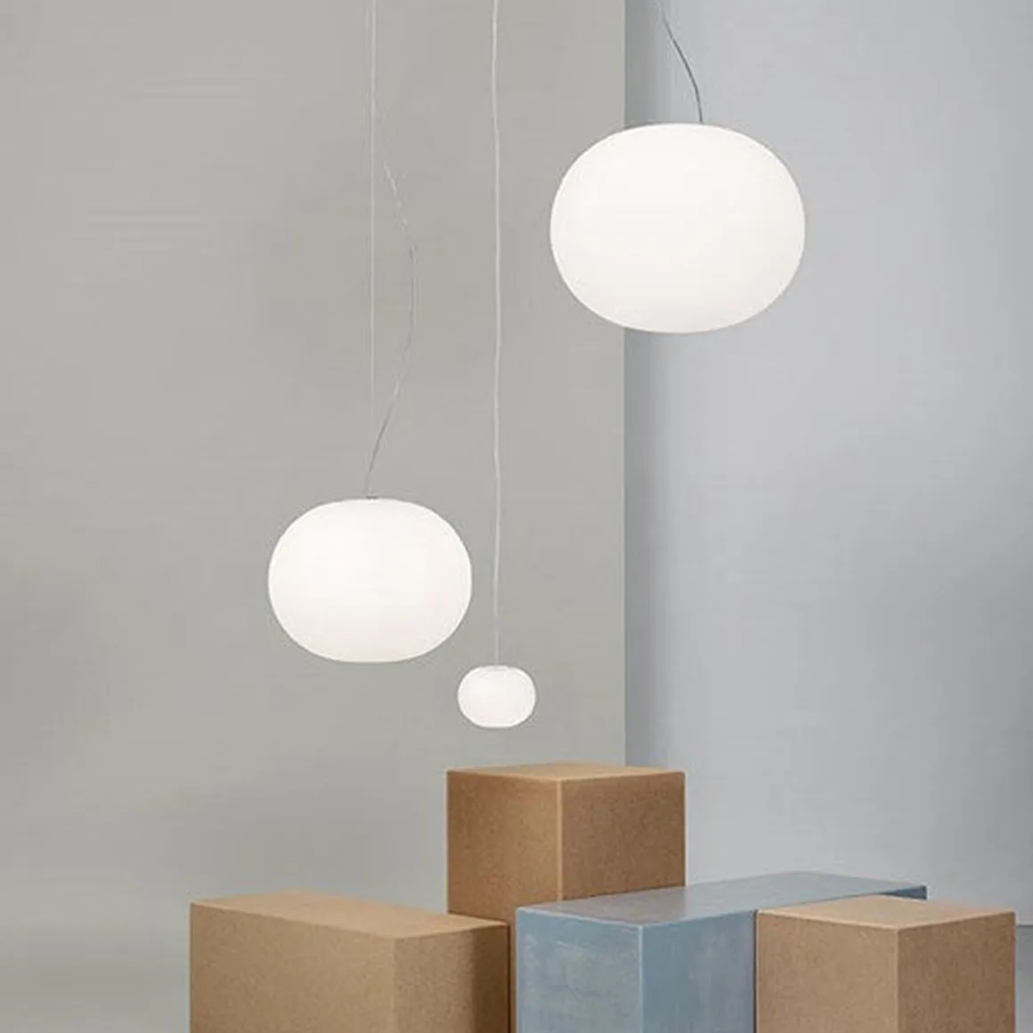 Flos Mini Glo-Ball S taklampe - 11cm