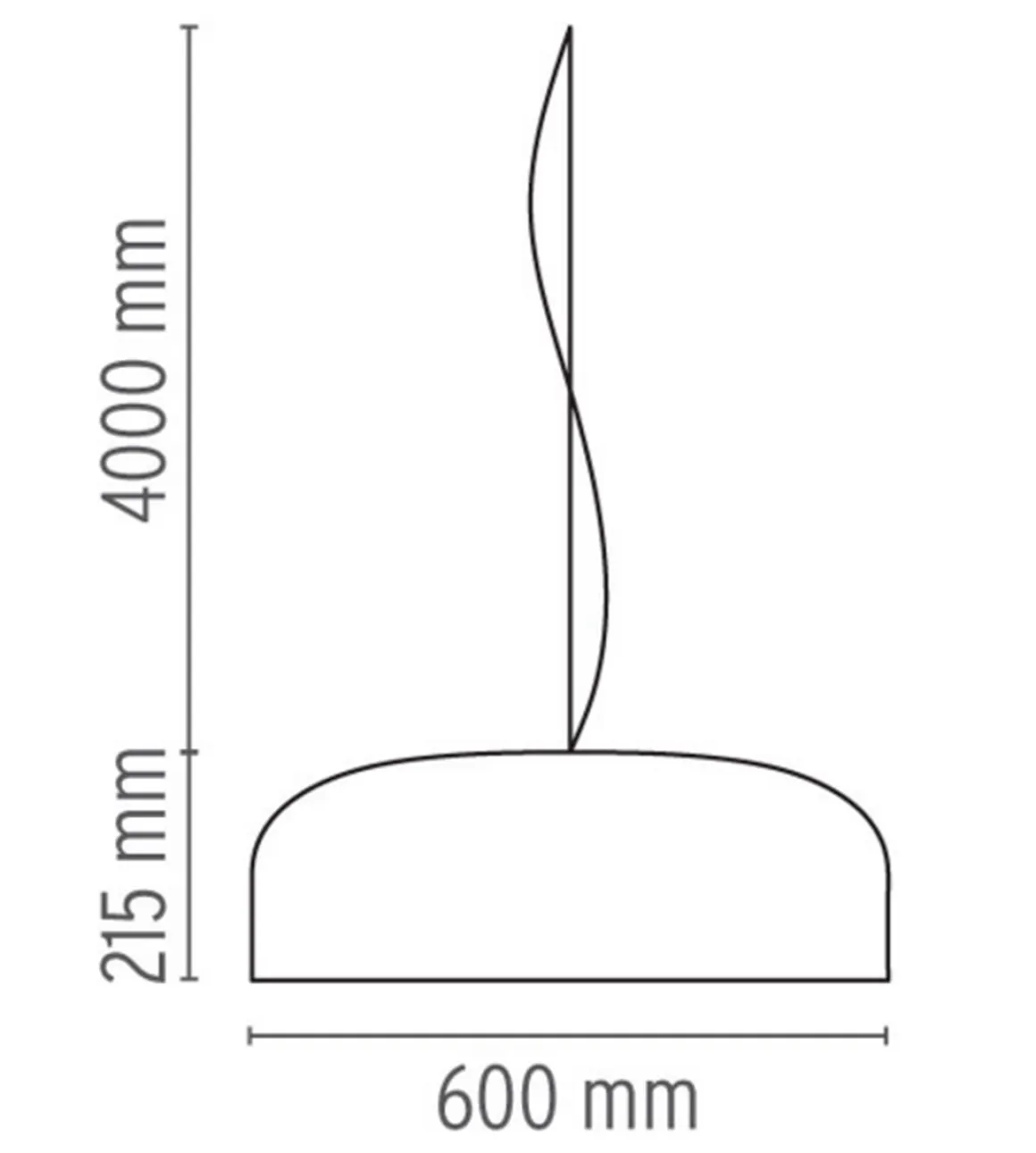 Flos Smithfield takpendel LED