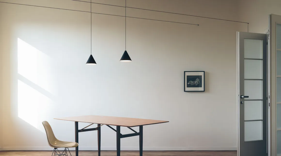 Flos String Light taklampe - Cone - 12m - Flos