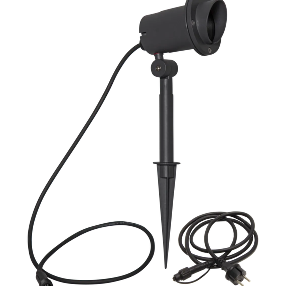 Focus uplight på spyd 30 cm utendørs GU10 IP44 - Svart