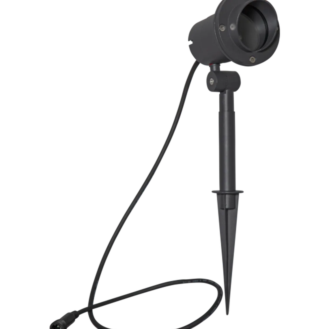 Focus uplight på spyd 30 cm utendørs GU10 IP44 - Svart