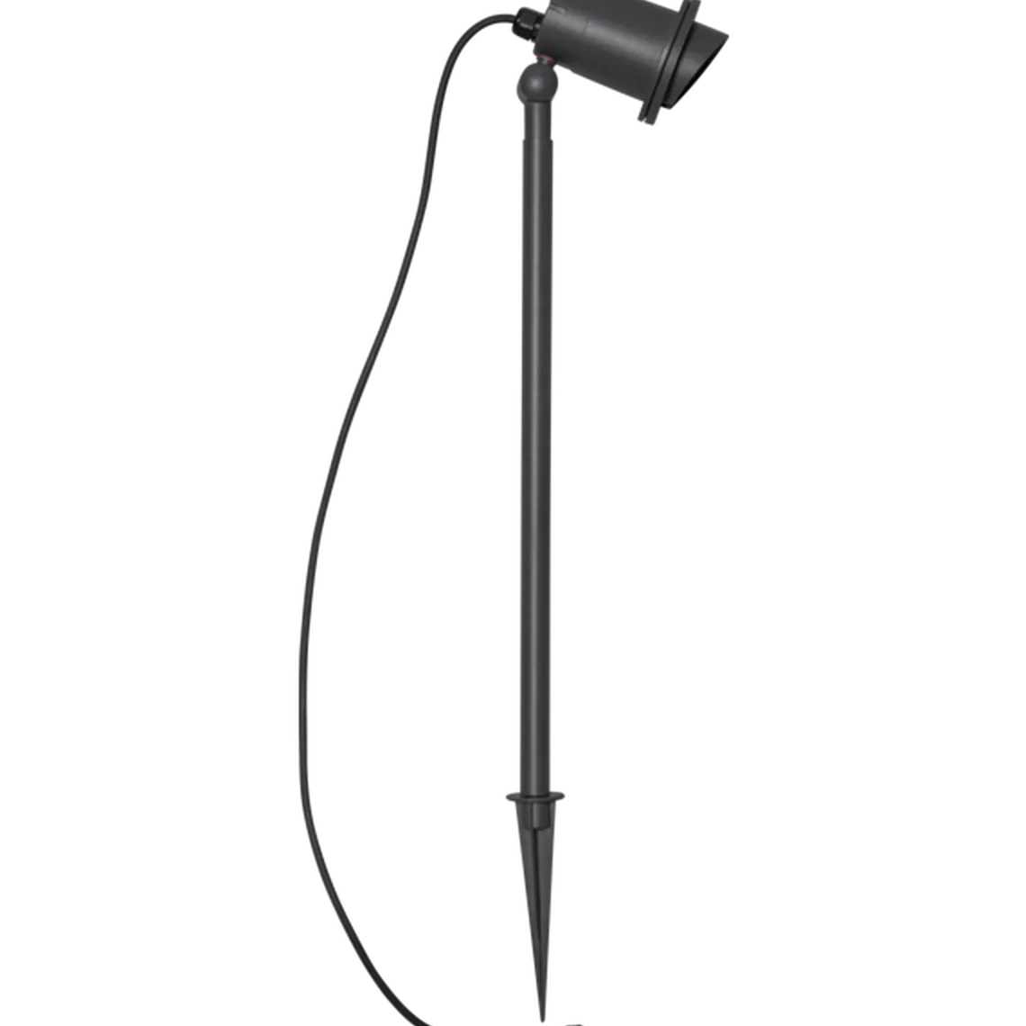Focus uplight på spyd 67 cm utendørs GU10 IP44 - Svart