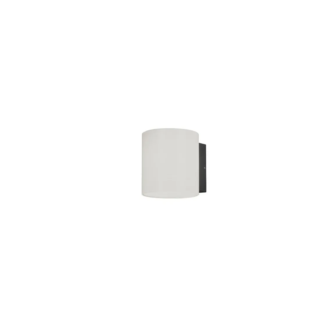 Foggia vegglampe opp/ned utendørs IP54 10W - Antrasitt grå/Opal