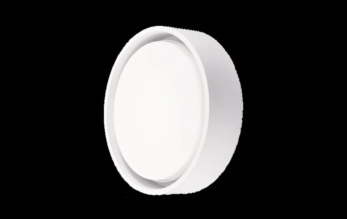 Frame round vegg/taklampe 7W 3000 Kelvin IP66 Dimbar