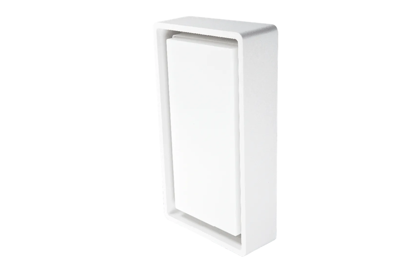 Frame vegg/taklampe 8W LED m/sensor