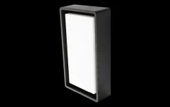 Frame vegg/taklampe 8W LED m/skumringsrelé