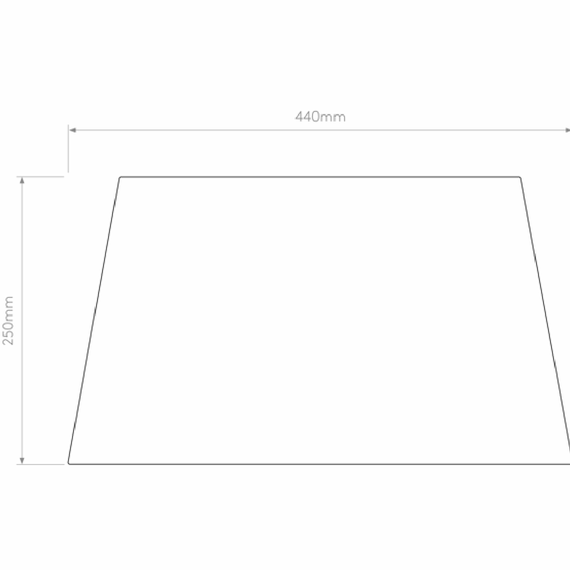 French Drum 440 lampeskjerm