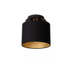 Fudral taklampe 20 - Svart/Gull