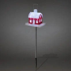 Fuglehus med LED lys