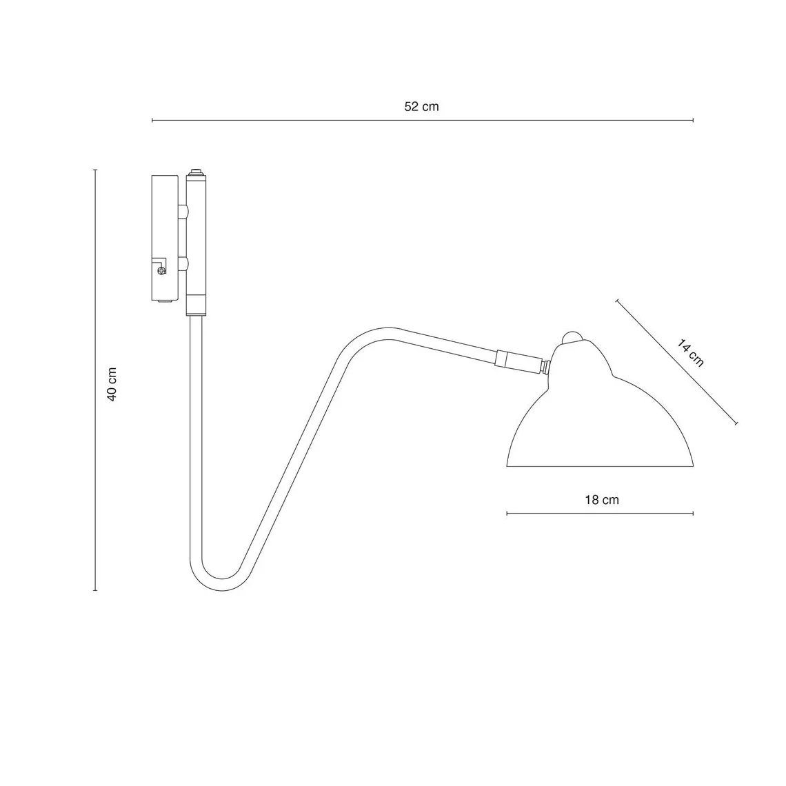 Futura vegglampe