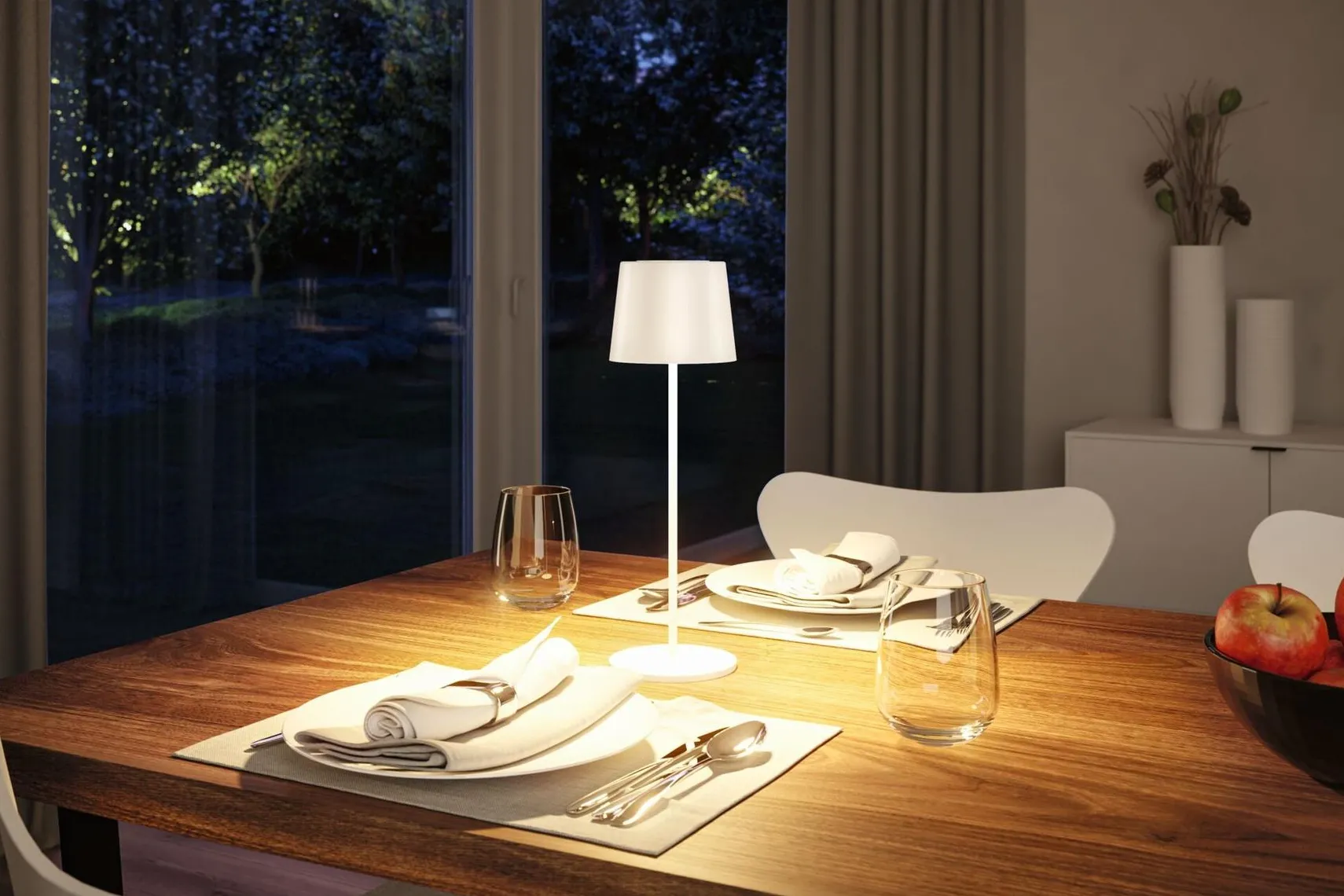 Gilo portabel bordlampe oppladbar 2,8W 2700 Kelvin IP44