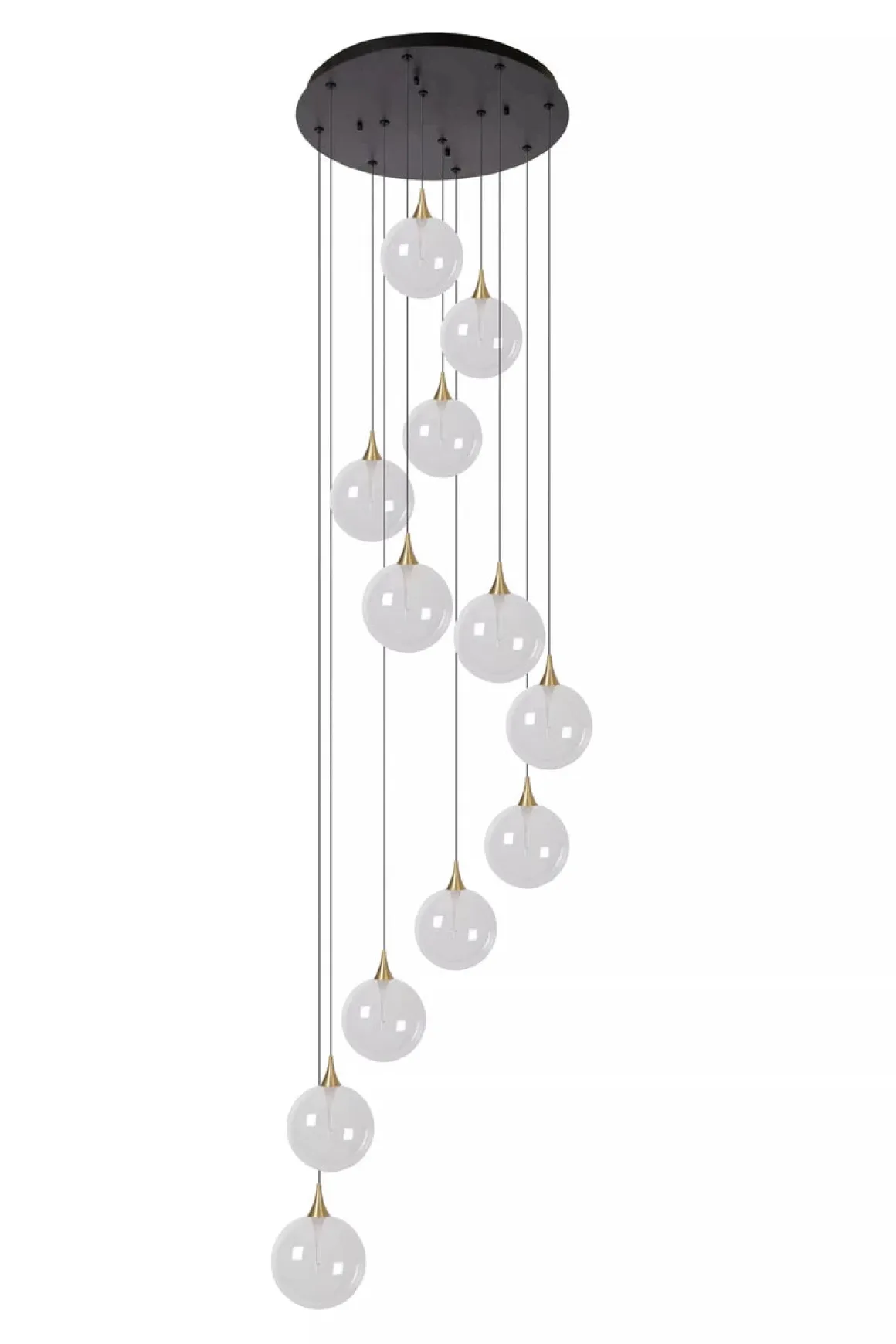 Gisela takpendel 61 cm 12 x 3,5W 2700 Kelvin - Dimbar