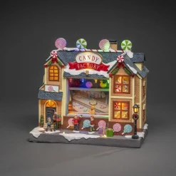 Godterifabrikk 26,5 cm 16 LED