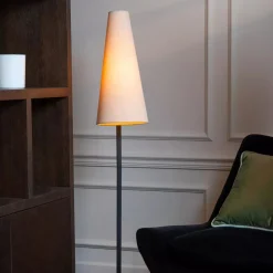 Gregory gulvlampe 140 cm - Kremfarget