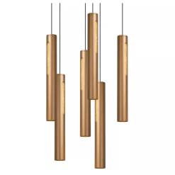 Griffith takpendel 6 x 7,6W - Dimbar