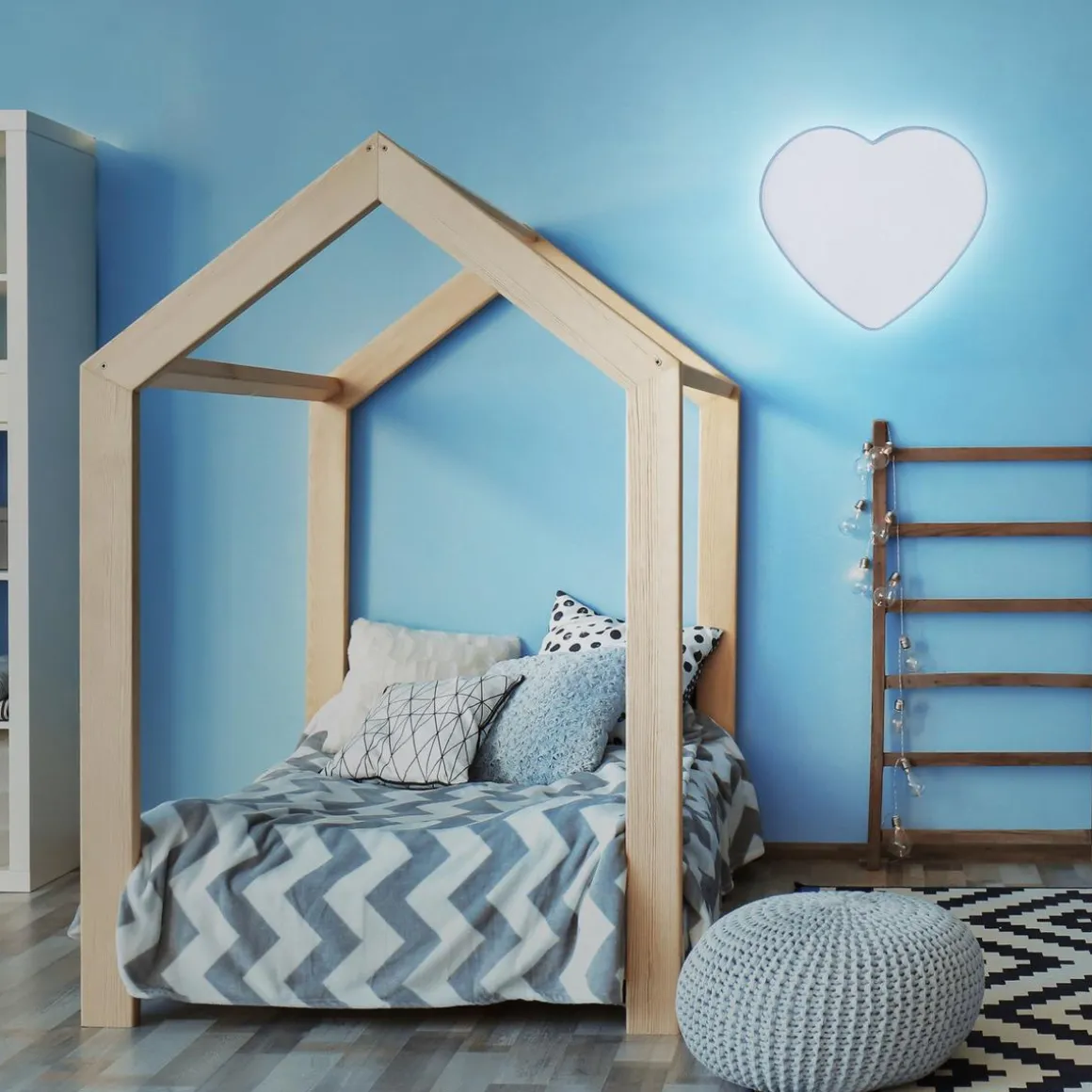 Heart vegglampe