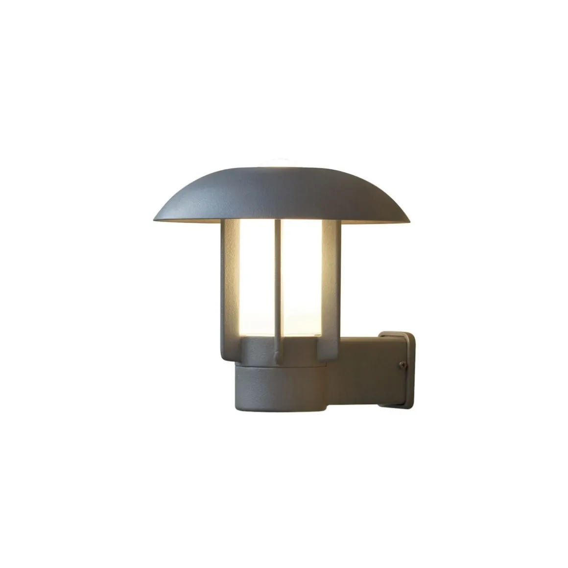 Heimdal vegglampe utendørs IP44 - Grå