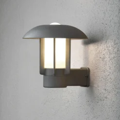 Heimdal vegglampe utendørs IP44 - Grå