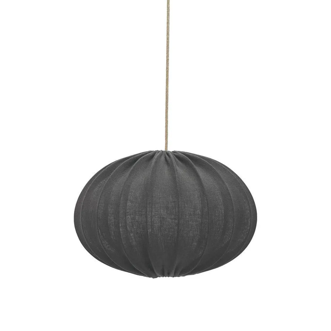 Hilma lampeskjerm 50 cm - Svart