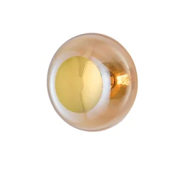 Horizon taklampe/vegglampe S Golden Smoke/gull