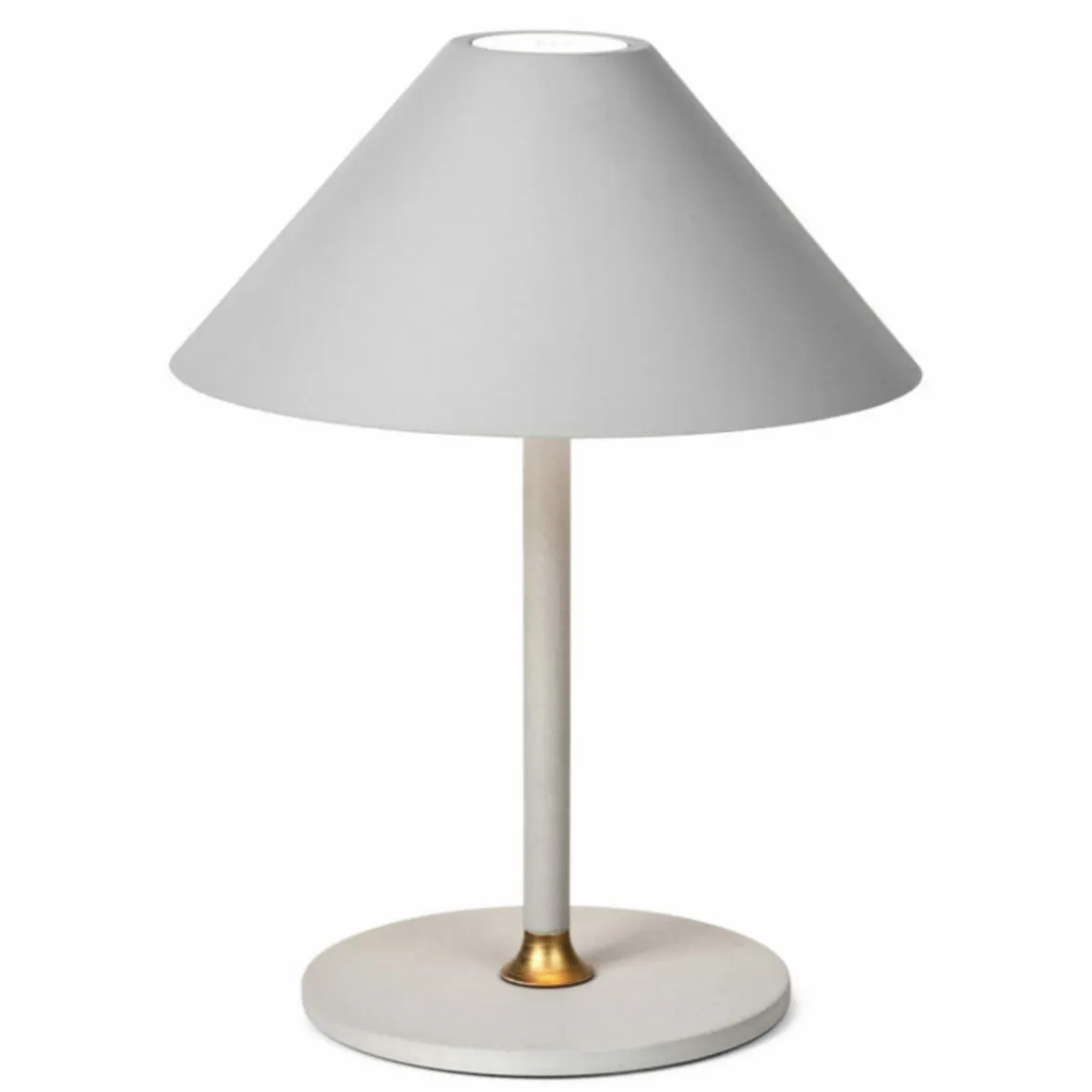 Hygge bordlampe 15 oppladbar - Grå