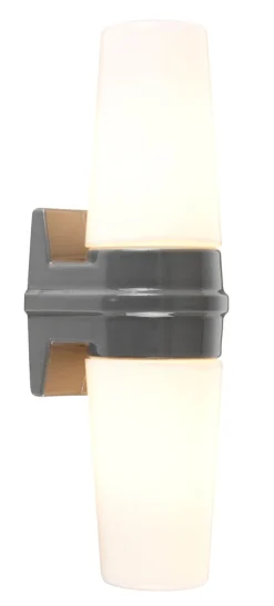 Ifø Bernadotte dobbel vegglampe IP44