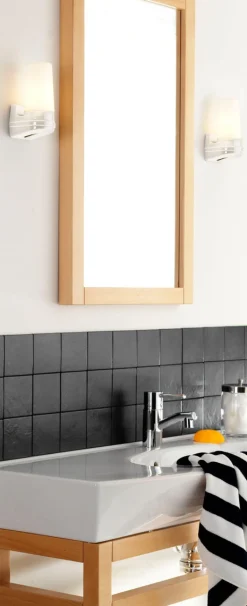 Ifø Bernadotte enkel vegglampe IP44