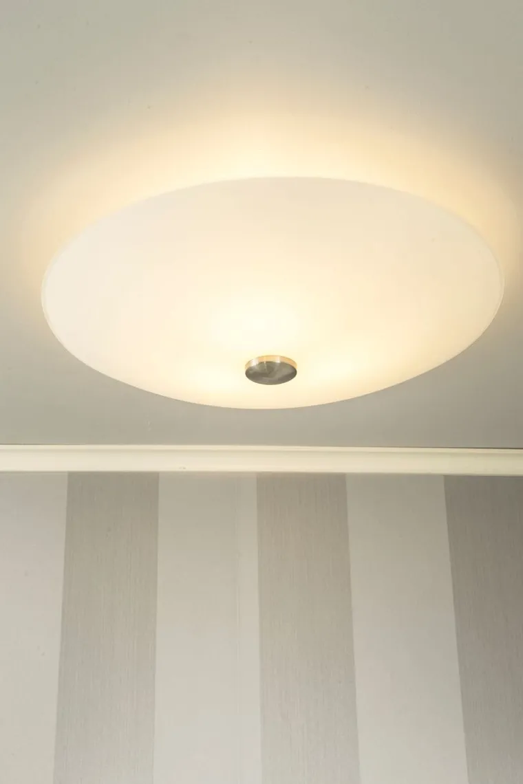 Iglo taklampe 42 cm - Hvit
