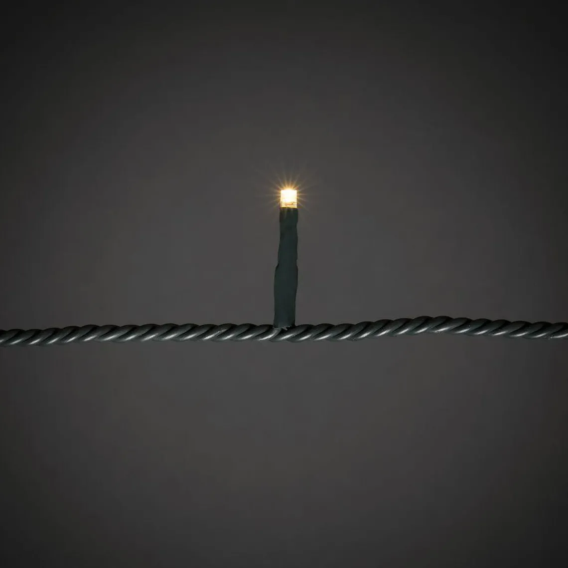 Juletrelys ring slynge 3 meter - Varmhvit