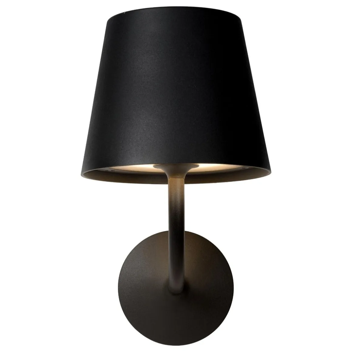 Justin vegglampe - Svart