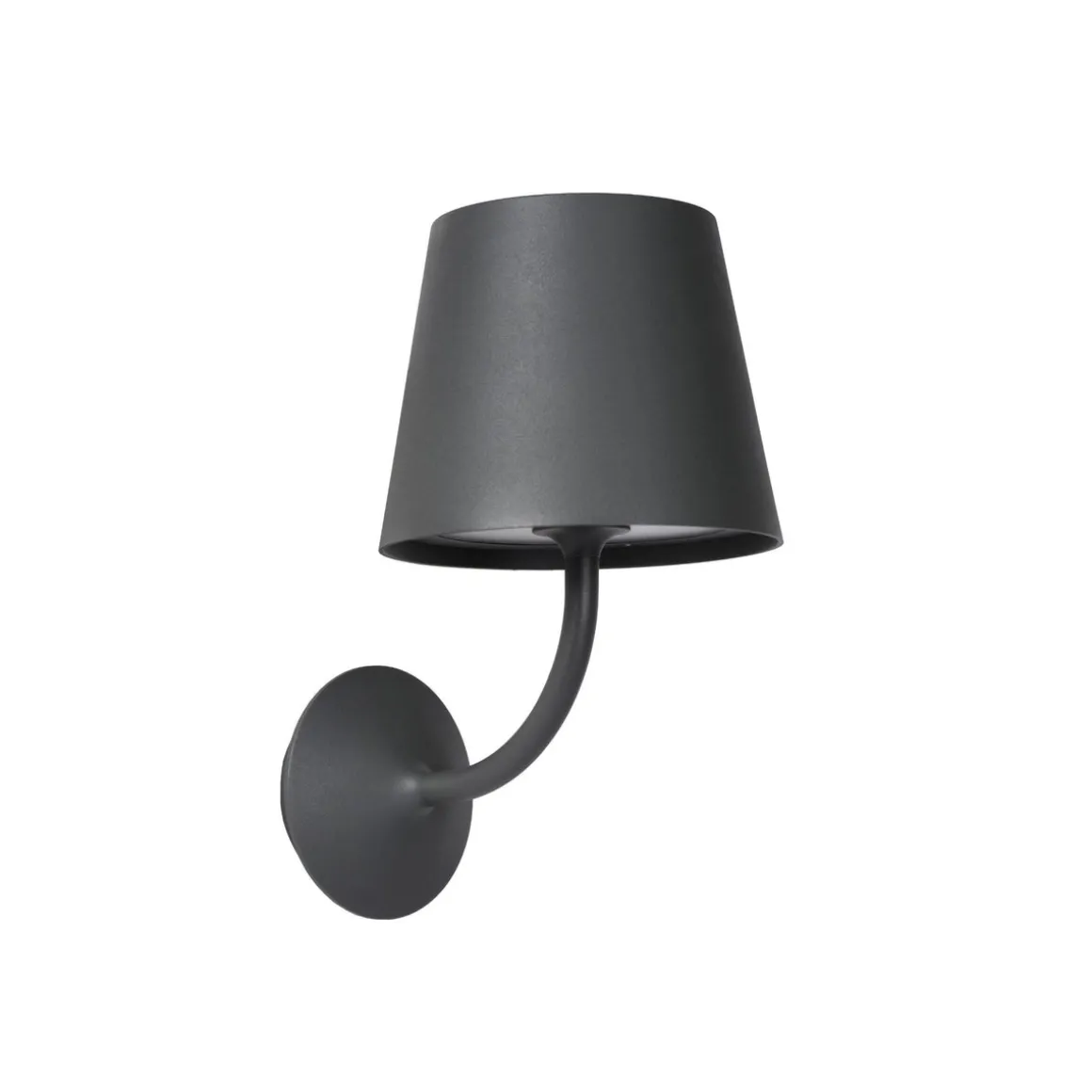 Justin vegglampe - Svart