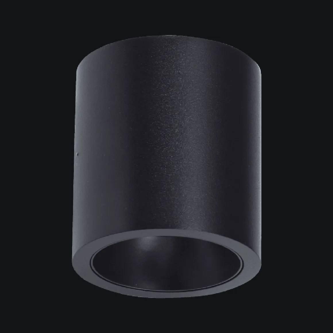 Kappa Round downlight 9,4W 2700K IP20 dimbar - Svart