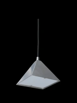 Kare taklampe Stål