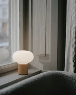 Karl-Johan bærbar bordlampe - Gul