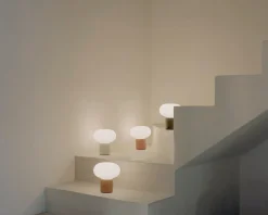 Karl-Johan bærbar bordlampe - Gul