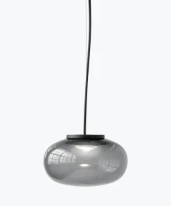 Karl-Johan takpendel - Small - Smoked Glass