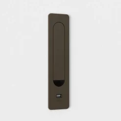 Keta vegglampe for innfelling 3,2W LED m/USB