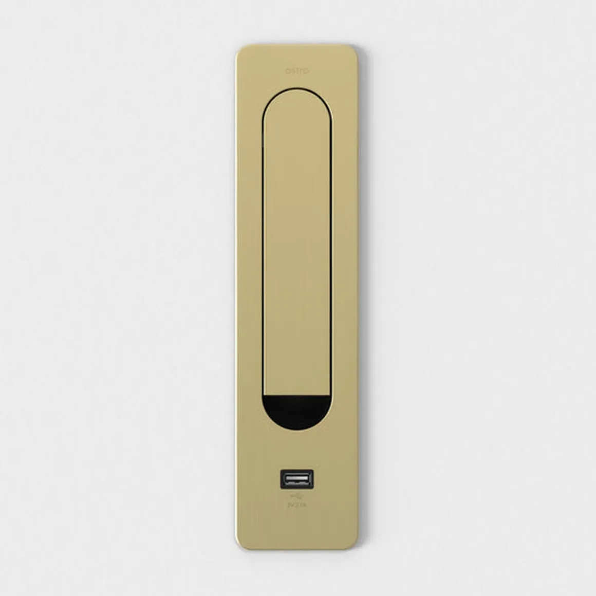 Keta vegglampe for innfelling 3,2W LED m/USB