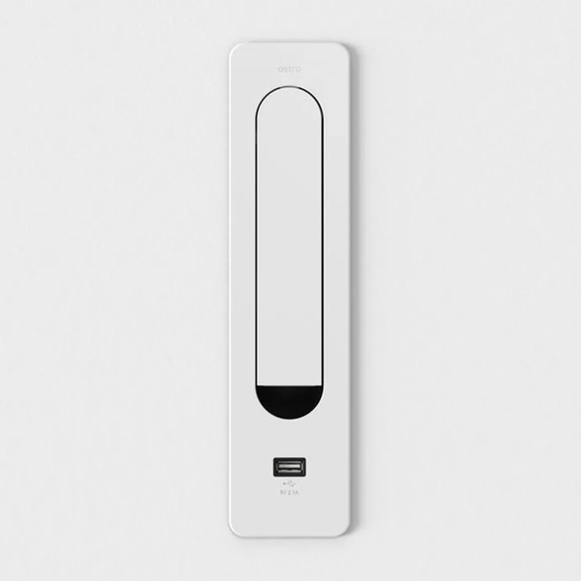 Keta vegglampe for innfelling 3,2W LED m/USB