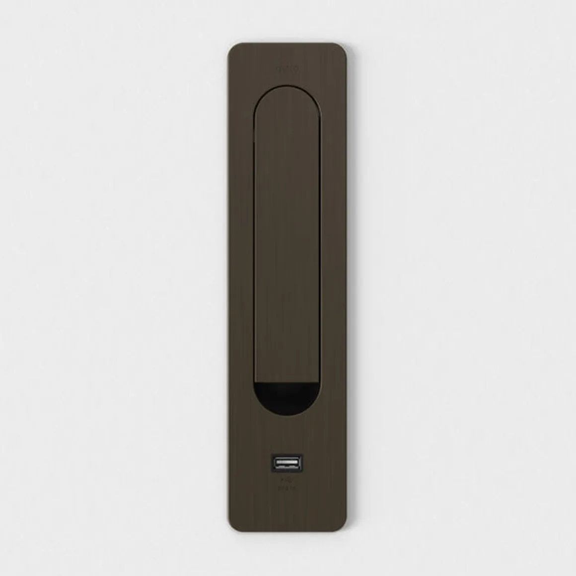 Keta vegglampe for innfelling 3,2W LED m/USB