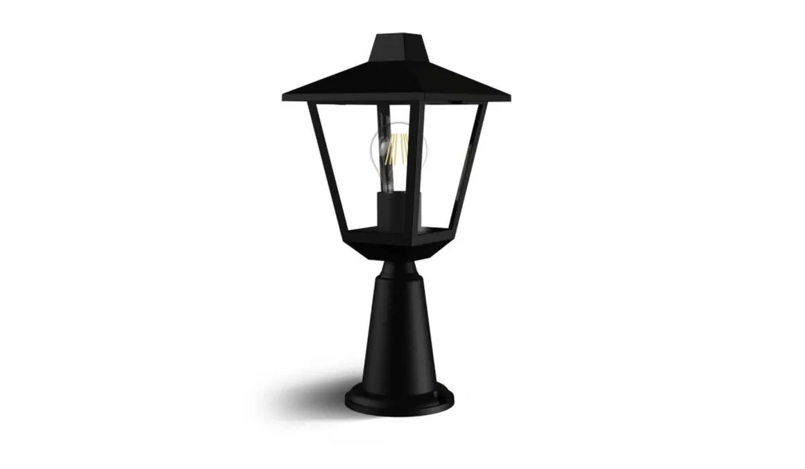 Kinno pullert 39 cm utendørs IP44 E27