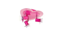 Kitty taklampe spot - Rosa