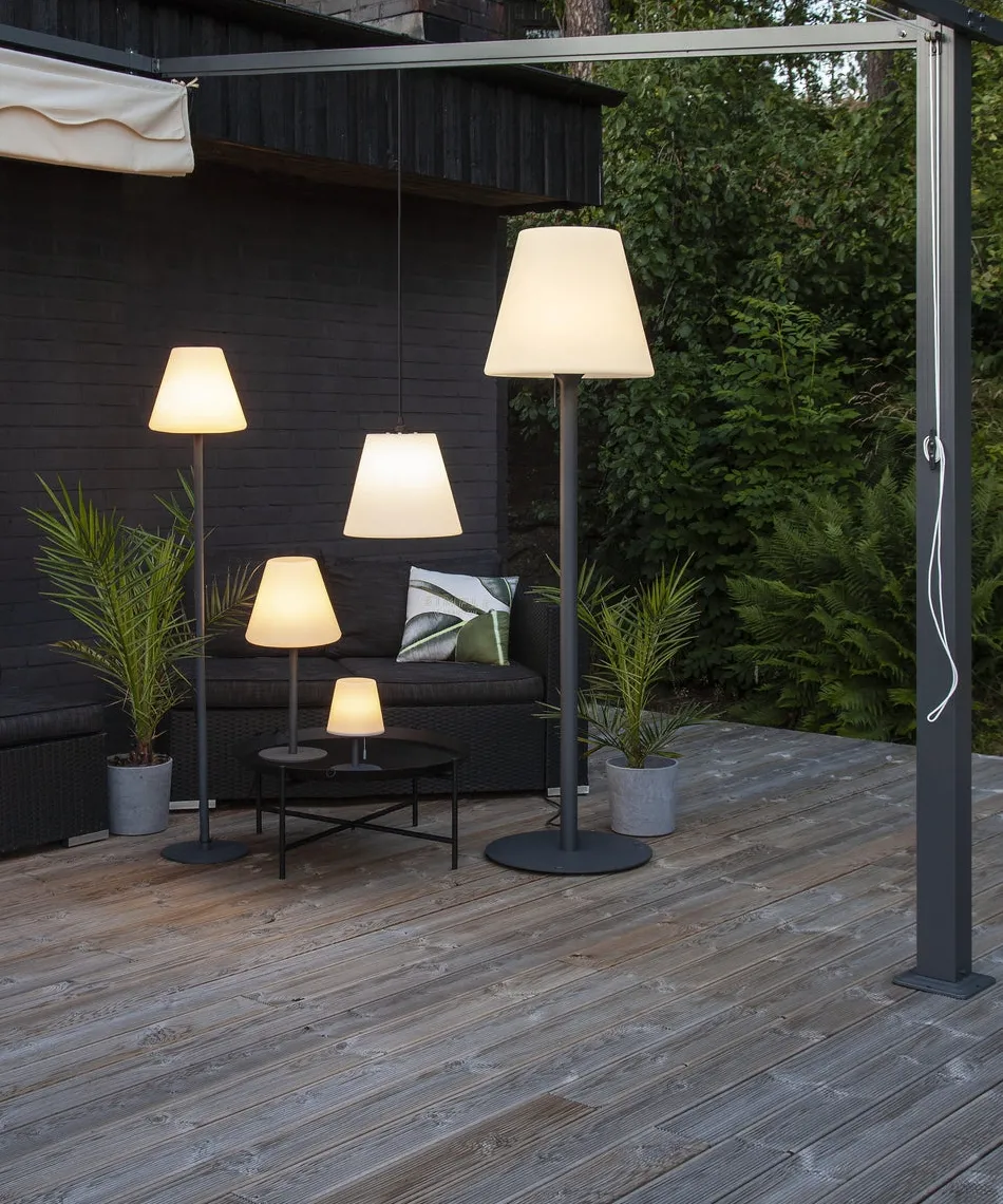 Kreta gulvlampe utendørs 150 cm