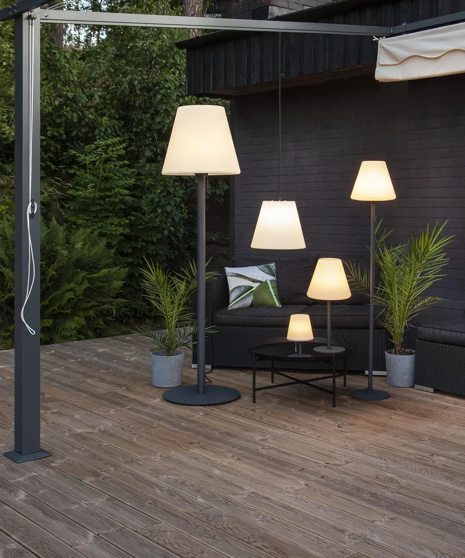 Kreta gulvlampe utendørs 150 cm
