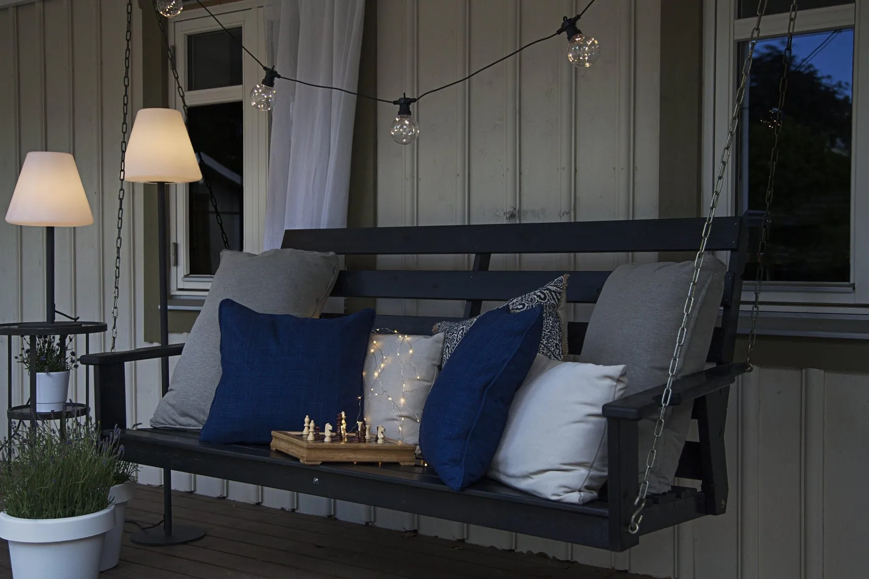 Kreta gulvlampe utendørs 150 cm