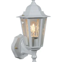 Kristiansand vegglampe opp utendørs IP44 E27