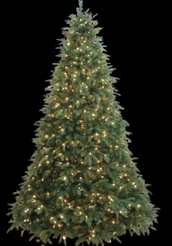 Kunstig juletre 180 cm 40% PE og 60% PVC 300 LED varmhvit