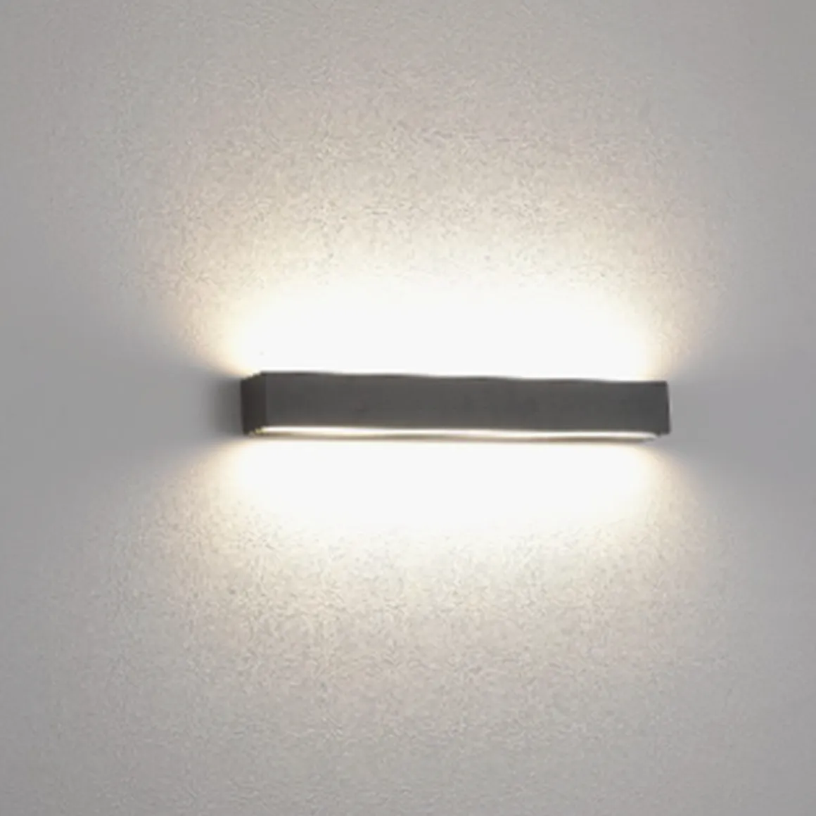 Kyoto K2 50 cm vegglampe Opp/ned - Antrasitt